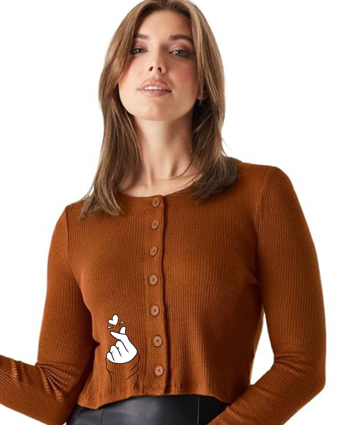 brown sweter